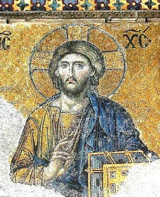 Christo Pantocrator en Hagia_Sofia, Estambul