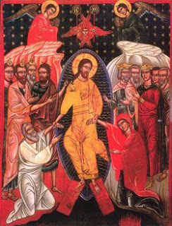 Icono de Cristo en su descenso a los infiernos