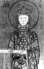 Emperatriz-Irina.Siglo XII.Fragmento-de-un-mosaico.Constantinopla_Hagia-Sophia