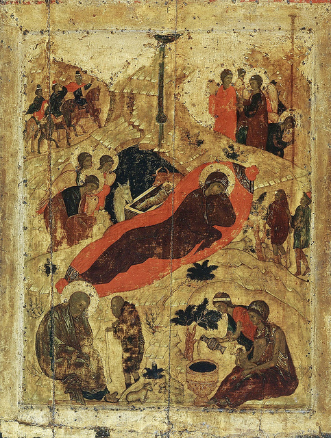 Natividad de Nuestro Señor, Rublev