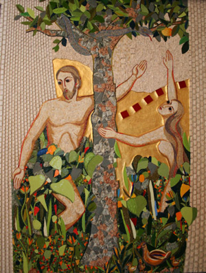 Adán y Eva en el Edén