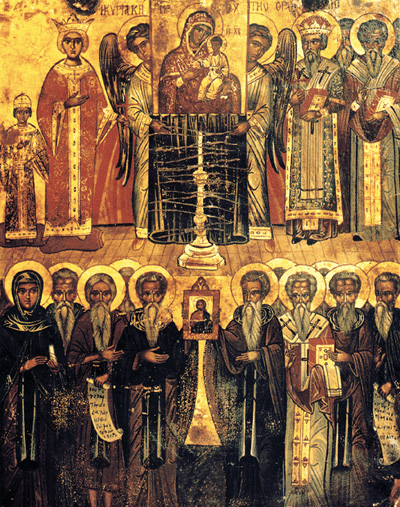 Icono del Triunfo Ortodoxia