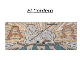 El cordero como símbolo de Jesús