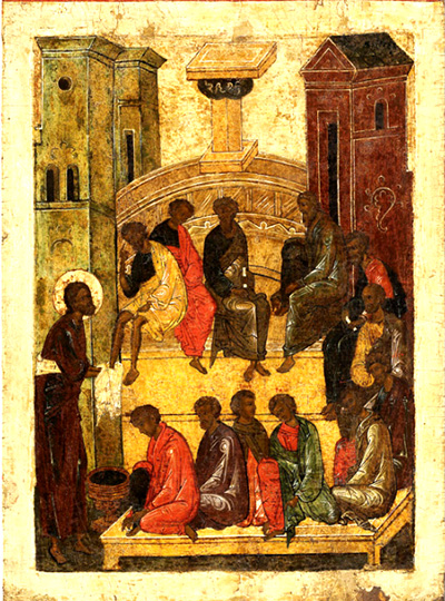 El-lavado-de-los-pies_rango-festivo-del-iconostasio_1520-1530_Pskov