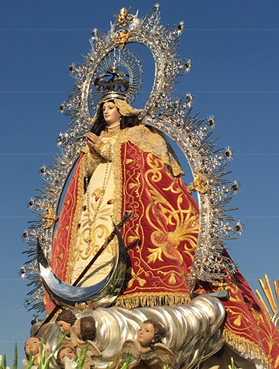 La Virgen de los ángeles, patrona de Getafe