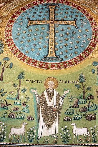 Arco de la Capilla del Arzobispo, en Ravenna 