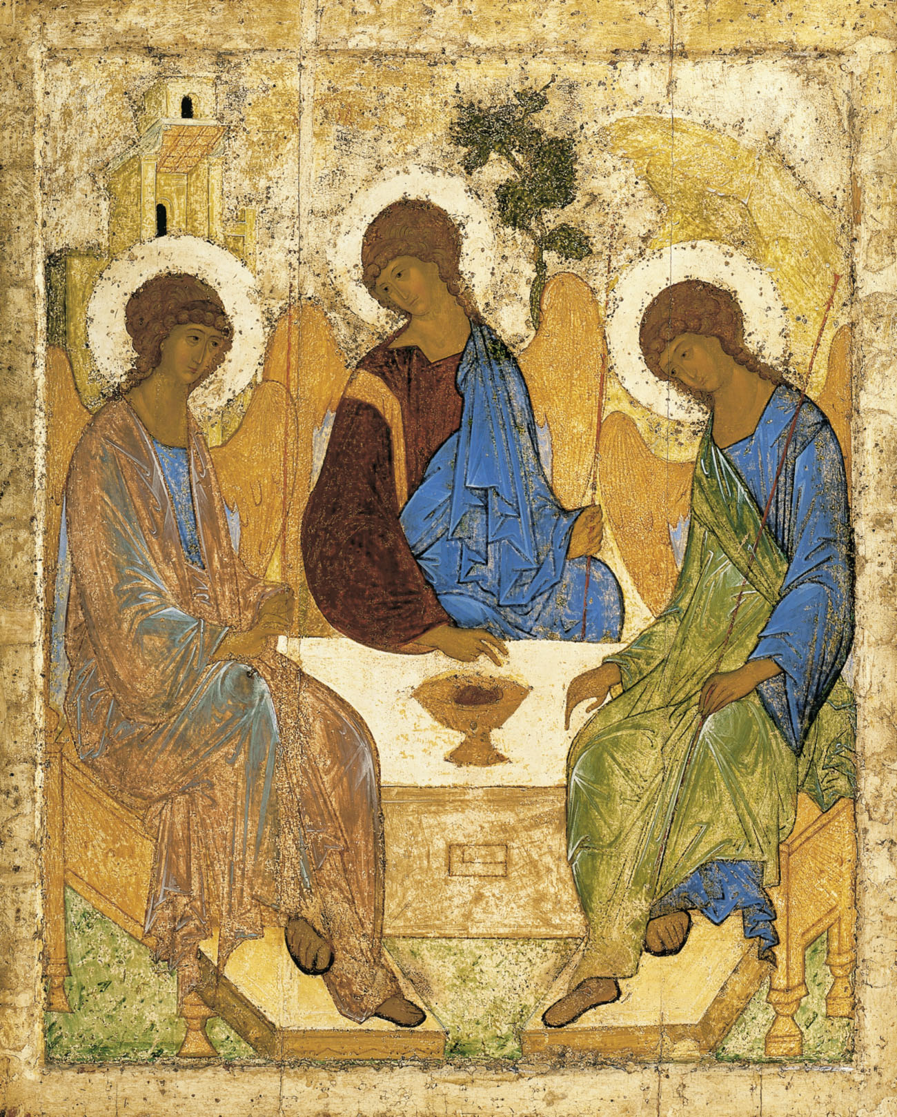 La Trinidad, de Rublev