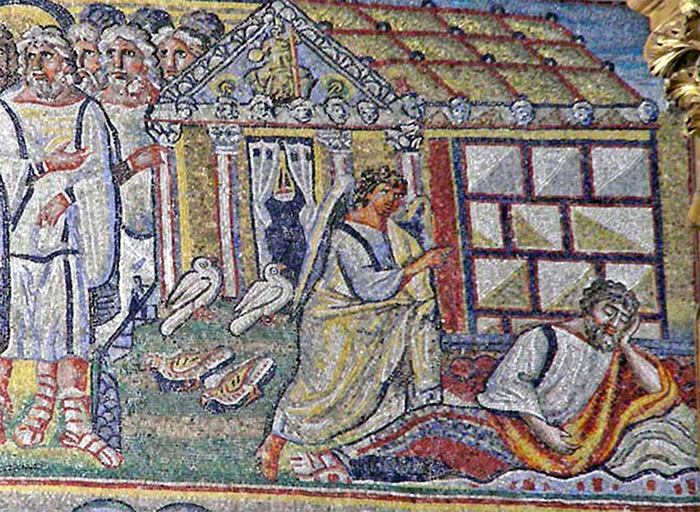 .Angel-apareciendo-a-Jose_432-440_Mosaicoen-Basilica-de-Santa-Maria-la-Mayor_Roma