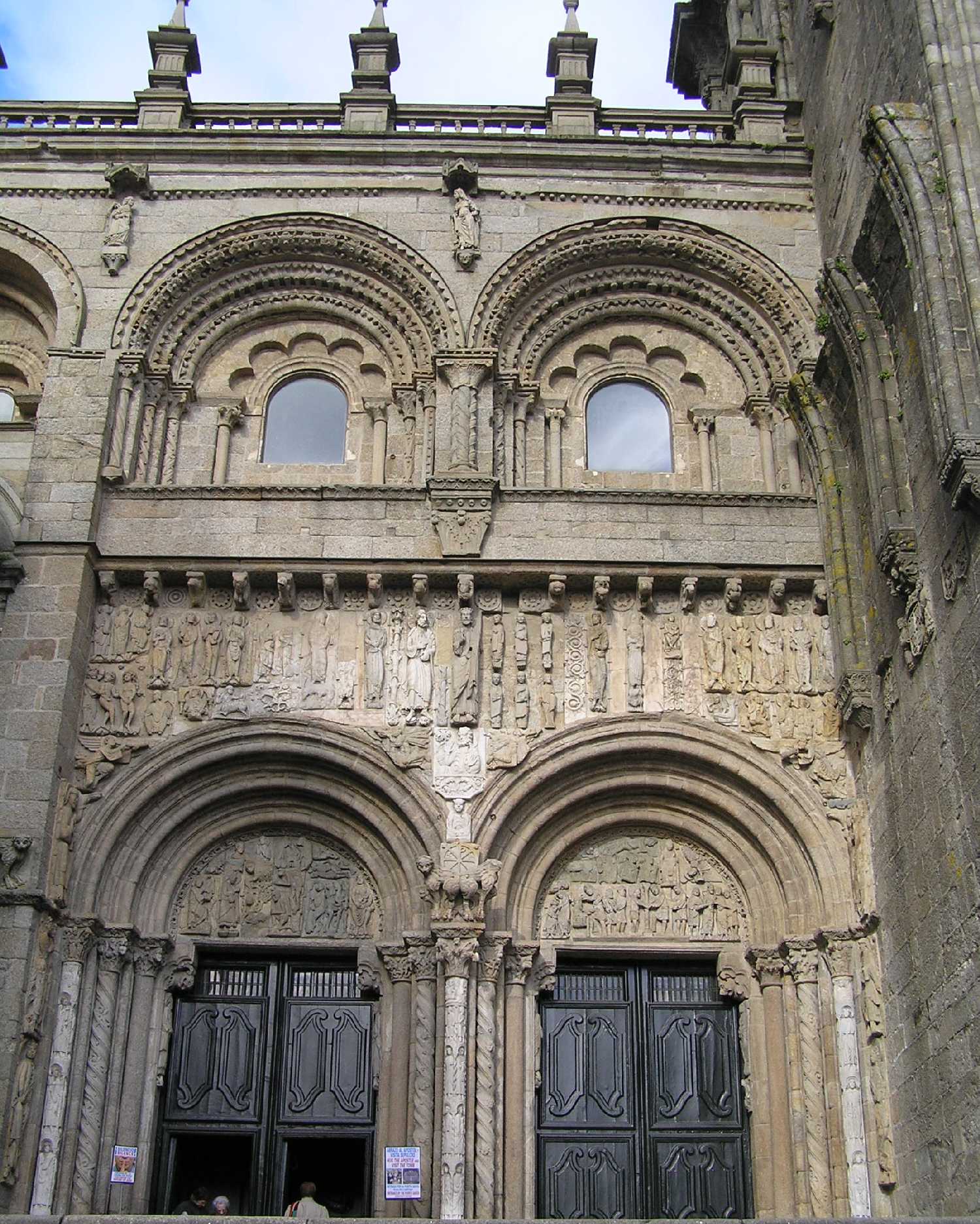 Puerta de la Platería, catedral de Santiago