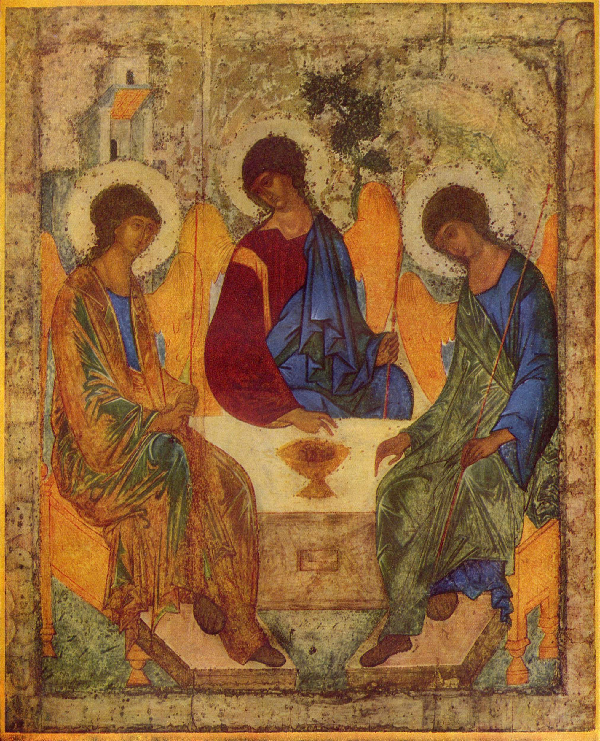 La Trinidad, de Rublev